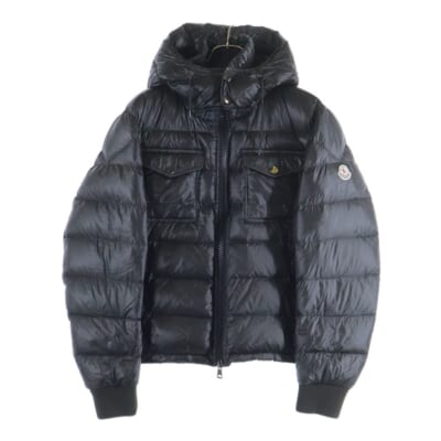 MONCLER モンクレール BORELY キルティング ダウンジャケット モンクレール 20SS BORELY ロゴワッペン キルティングナイロンジップ