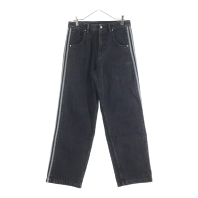 Firebird Denim Pant アディカラー ファイヤーバード デニムパンツ ブラック JC6718 Aランク