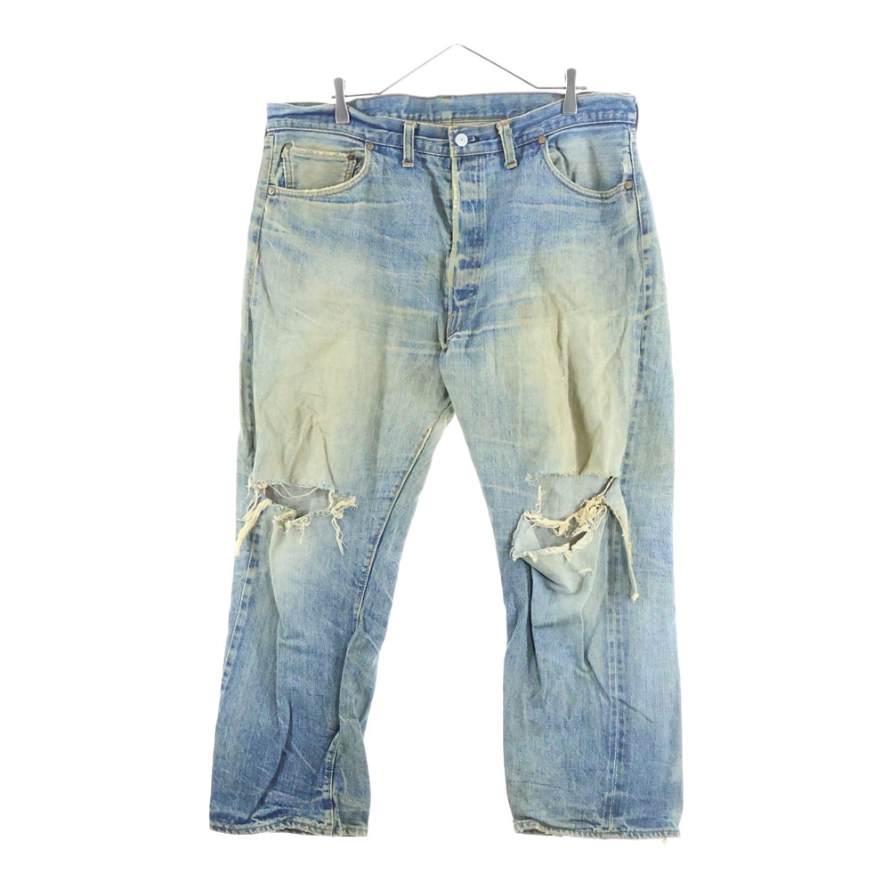 70S VINTAGE 501 ヴィンテージ 66後期 スモールe ボタン裏6 両面タブ ボタンフライ デニムパンツ ジーンズ インディゴ Cランク