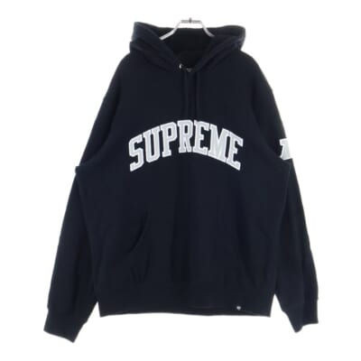 19SS ×NFL Raiders 47 Hooded Sweatshirt レイダーズ プルーバーパーカー ブラック Bランク
