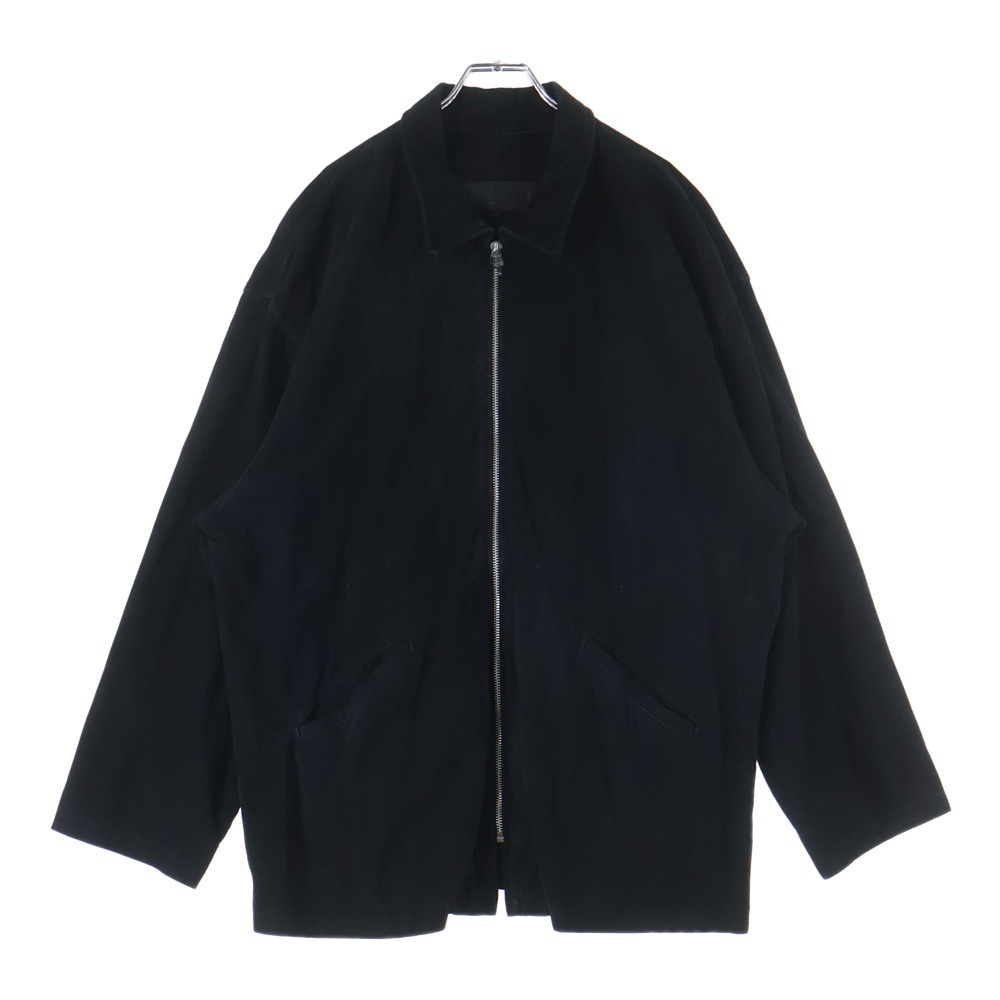 クロムハーツ ダガージップ スエード レザー ジャケット ブラック 買取