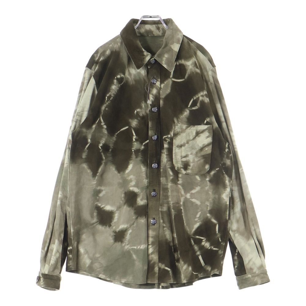 バックフレアニー スター スウェードレザー ジャケット カーキ Bランク