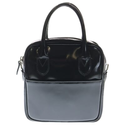 ステアハンドバッグ 2way ショルダーバッグ 青山オリジナル ブラック KZ-K 261 Bランク