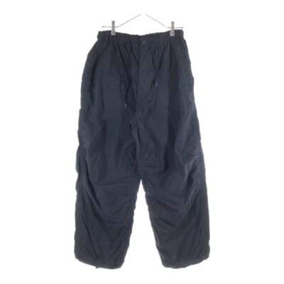 24SS ナイロンタイプライターパンツ ブラック HM-P008 Bランク