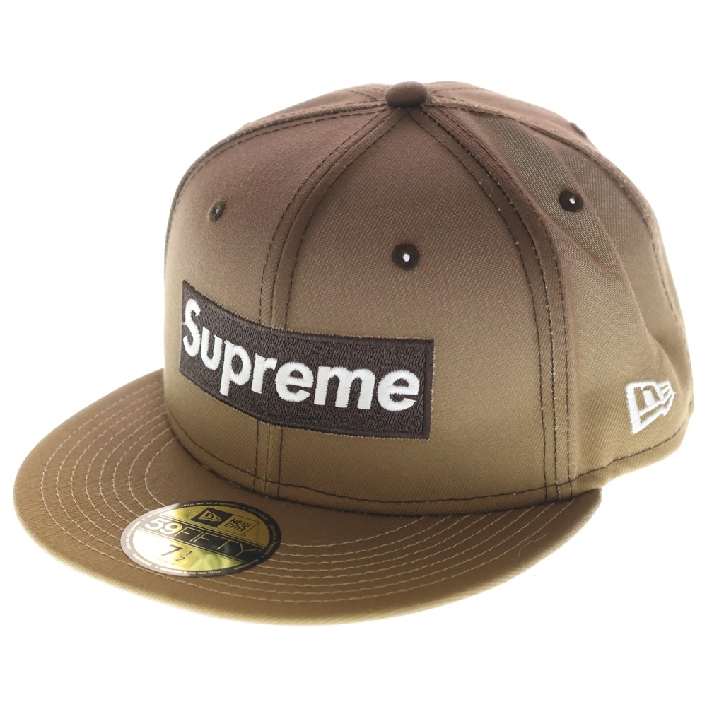 23SS ×NEW ERA Gradient Box Logo ニューエラ グラディエント ボックス ロゴ ベースボールキャップ 帽子 ブラウン Aランク