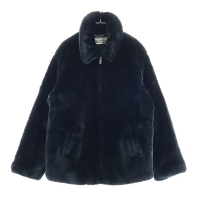 FUR COACH JACKET (TYPE-1) ファー コーチジャケット ブラック Aランク