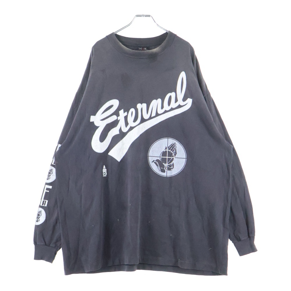 25SS × FEAR OF GOD SNT OF GOD FG_LS TEE フィアオブゴッド セントオブゴッド 両面プリント クルーネック 長袖Tシャツ SM-HR8-0000-C02 Bランク