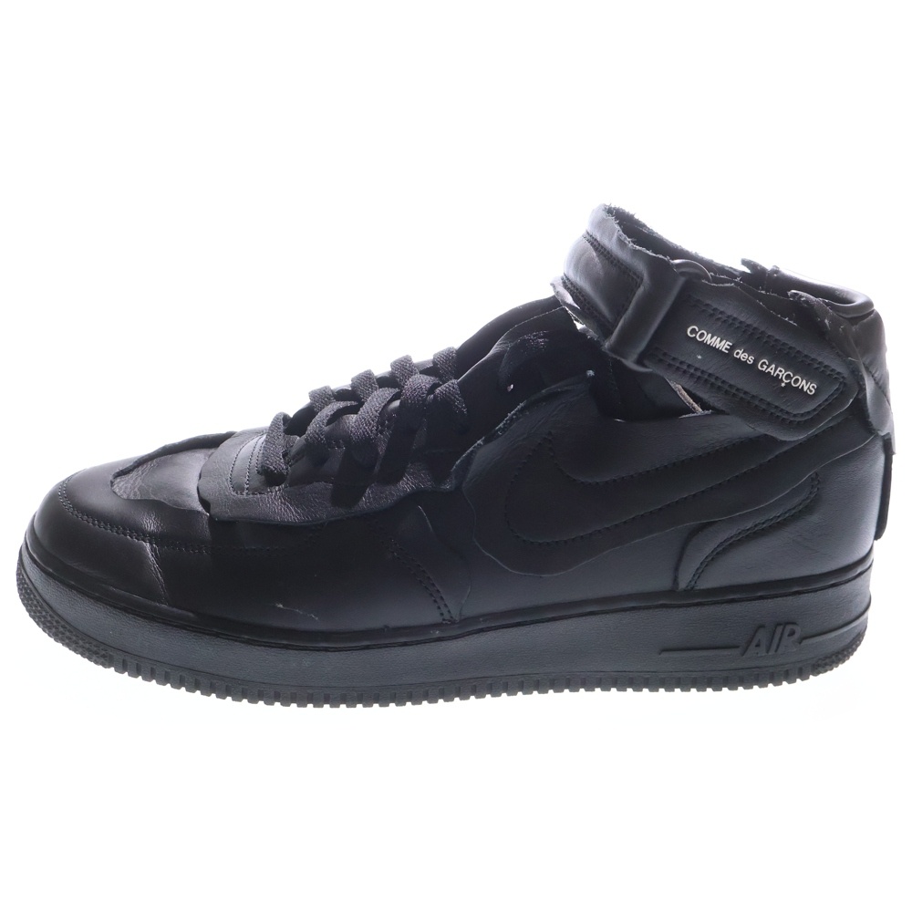 ×COMME des GARCONS AIR FORCE 1 MID コムデギャルソン エアーフォース1 ミッド ブラック US11/29cm DC3601-001 Bランク