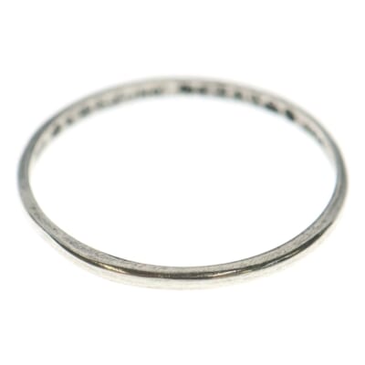 BBBLGM WEDDING バブルガムウェディング リング シルバー Bランク