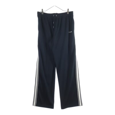 ダブルフェイスサイドライン トラックパンツ ブラック Aランク