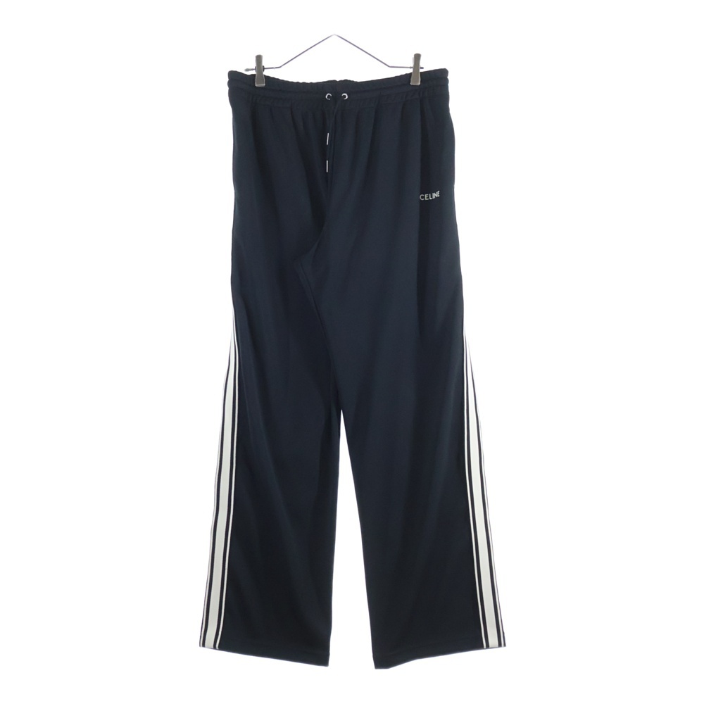 ダブルフェイスサイドライン トラックパンツ ブラック Aランク