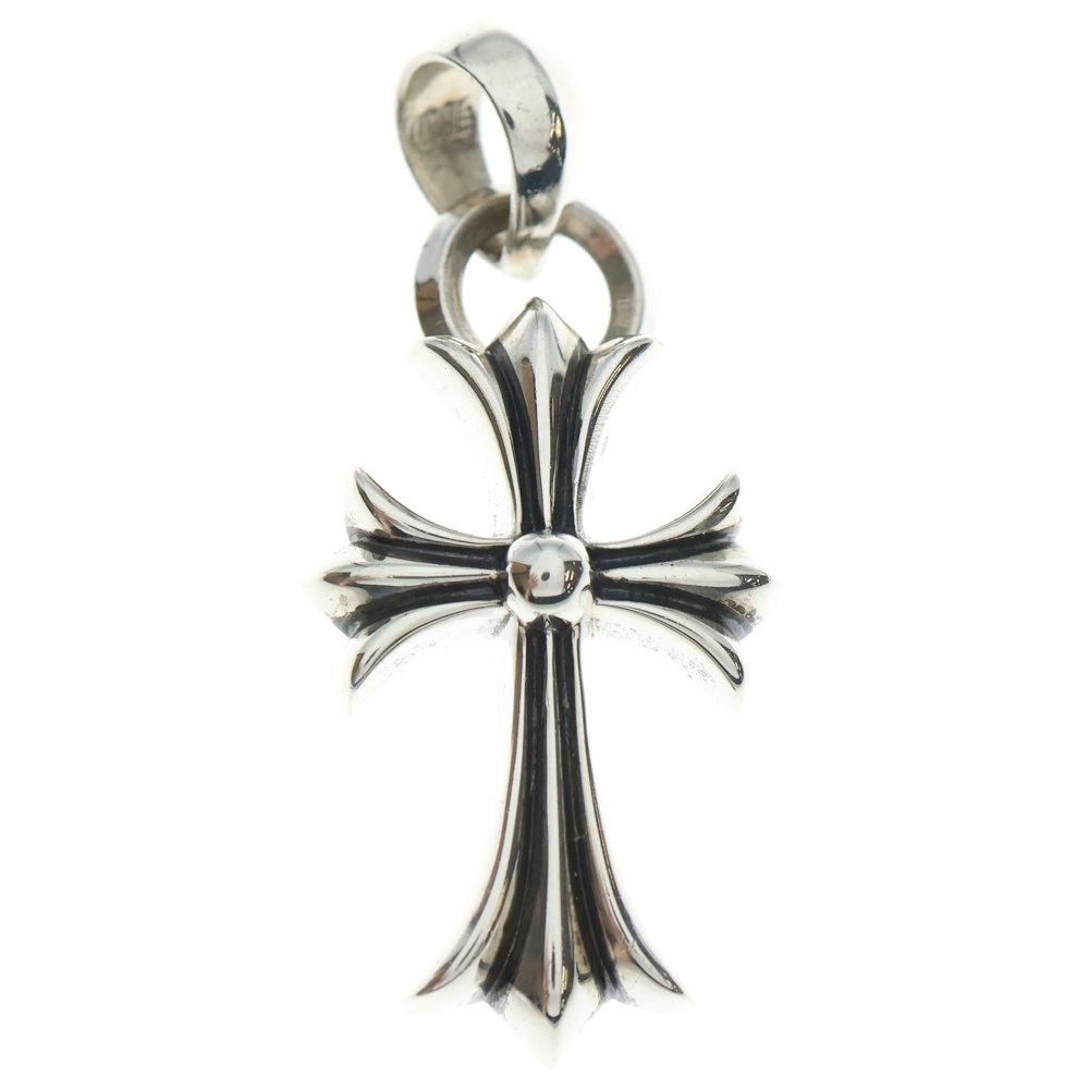 CH CRS SML W/BALE Wベイル スモールCHクロス ペンダントトップ シルバー BCA218 Bランク