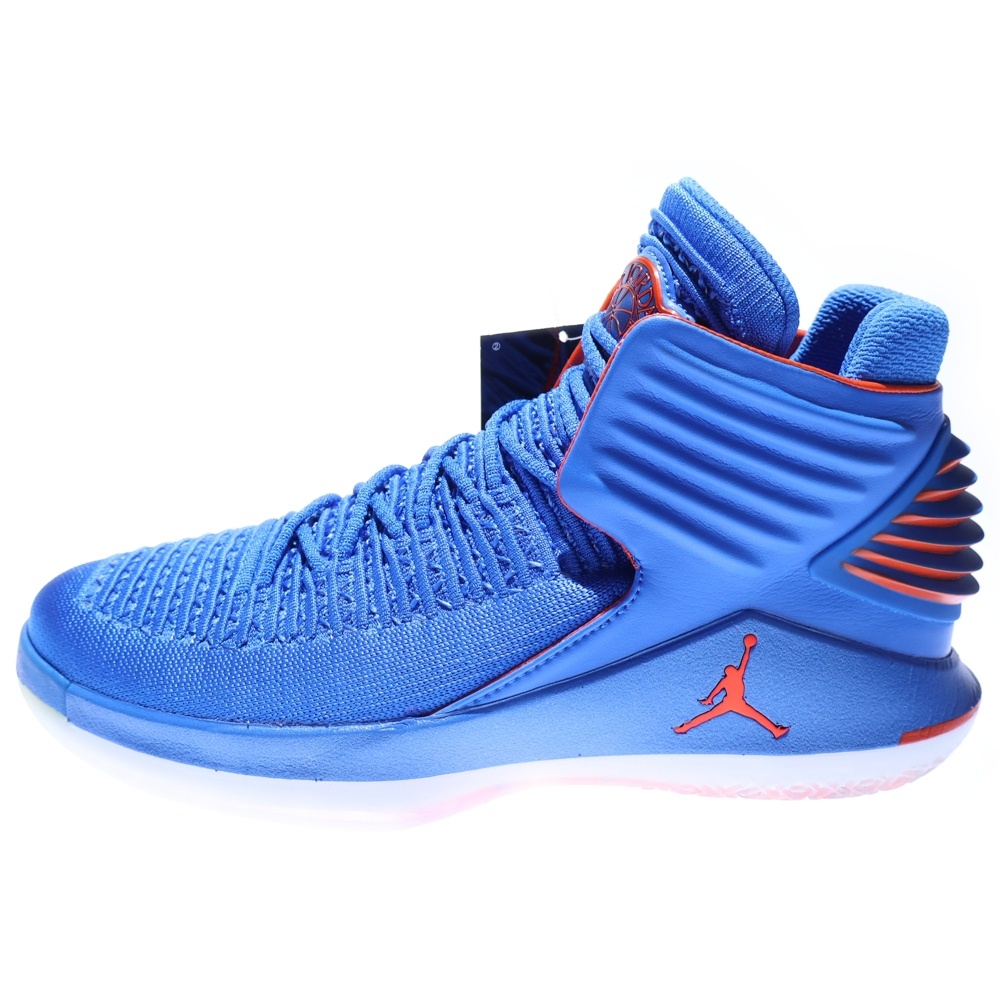 AIR JORDAN XXXII PF エアジョーダン32 ハイカットスニーカー US9/27cm ブルー AH3348-400 Bランク