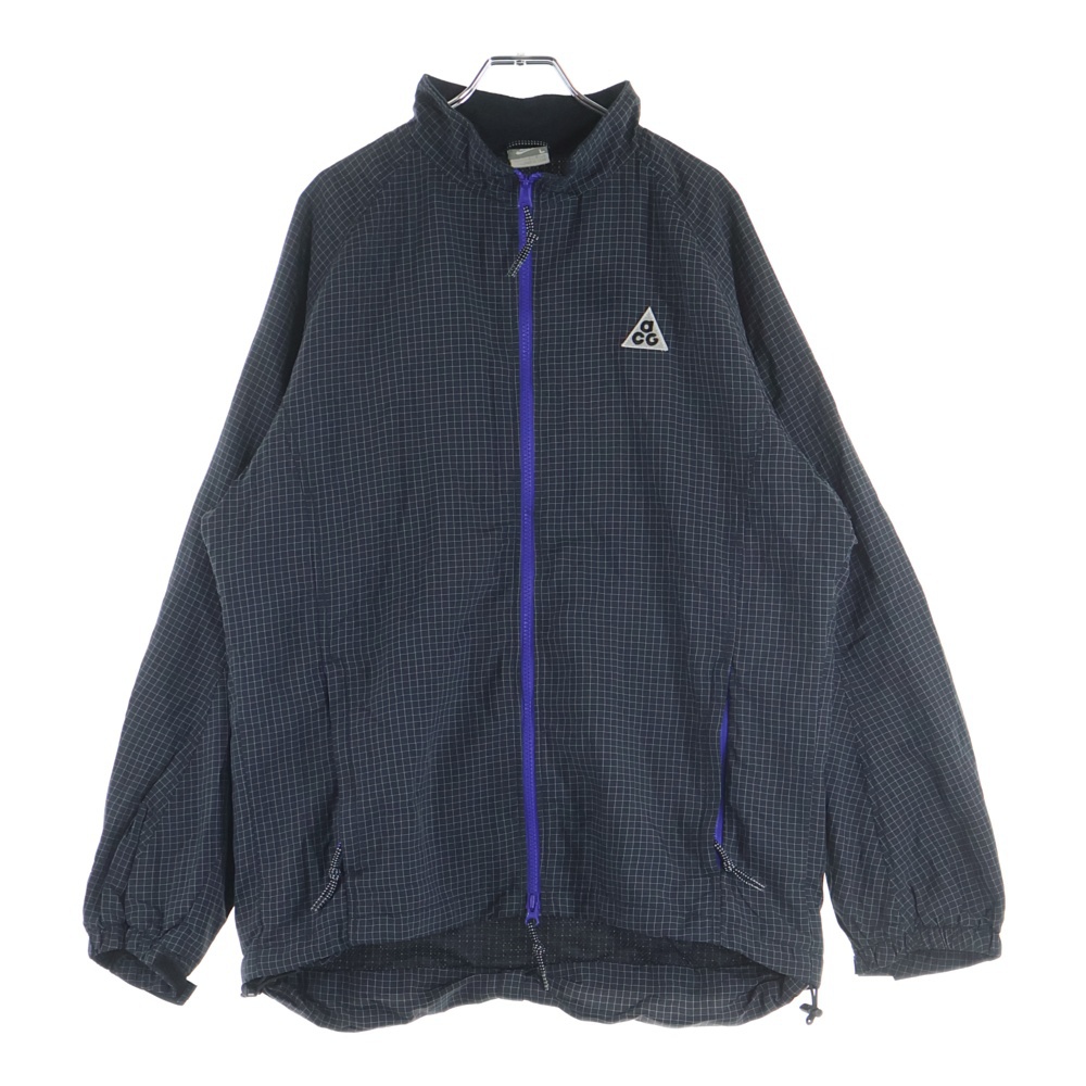 Mt.Fuji ナイロン ジップアップジャケット 268733-010 ブラック Bランク