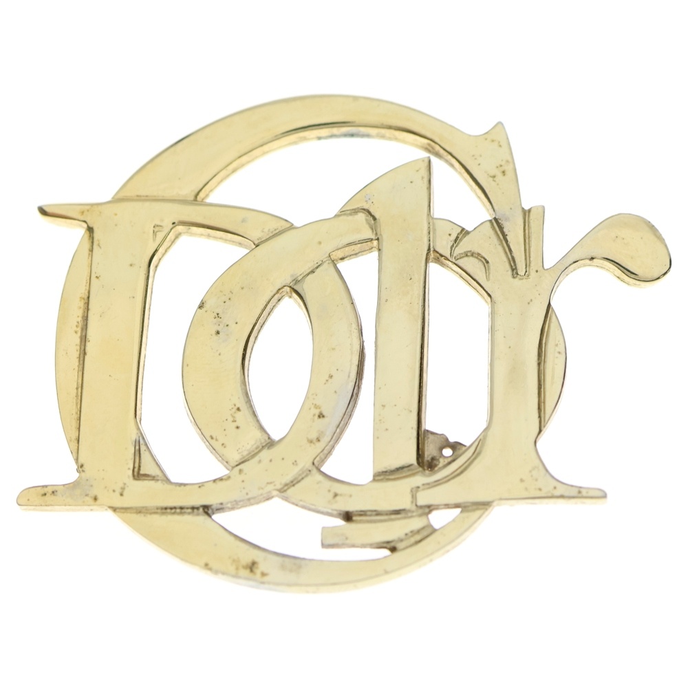 ディオール DIOR ロゴ ブローチ ゴールド GP ヴィンテージ 買取実績