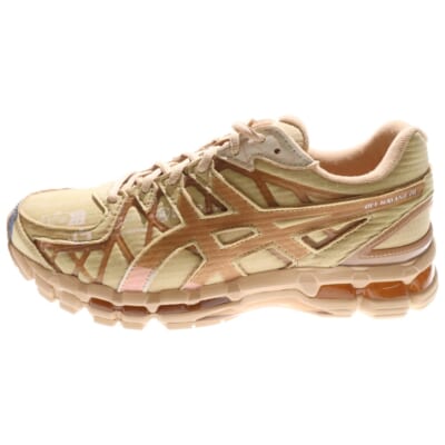 24AW ×DOUBLET GEL-KAYANO 20 SAND ダブレット ゲルカヤノ サンド ローカットスニーカー ブラウン US9/27cm 1203A519-200 Sランク
