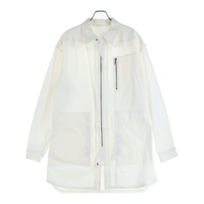 20SS LS OVERSIZED OUTERSHIRT オーバーサイズ 長袖シャツ ホワイト RU20S7790-TE Sランク