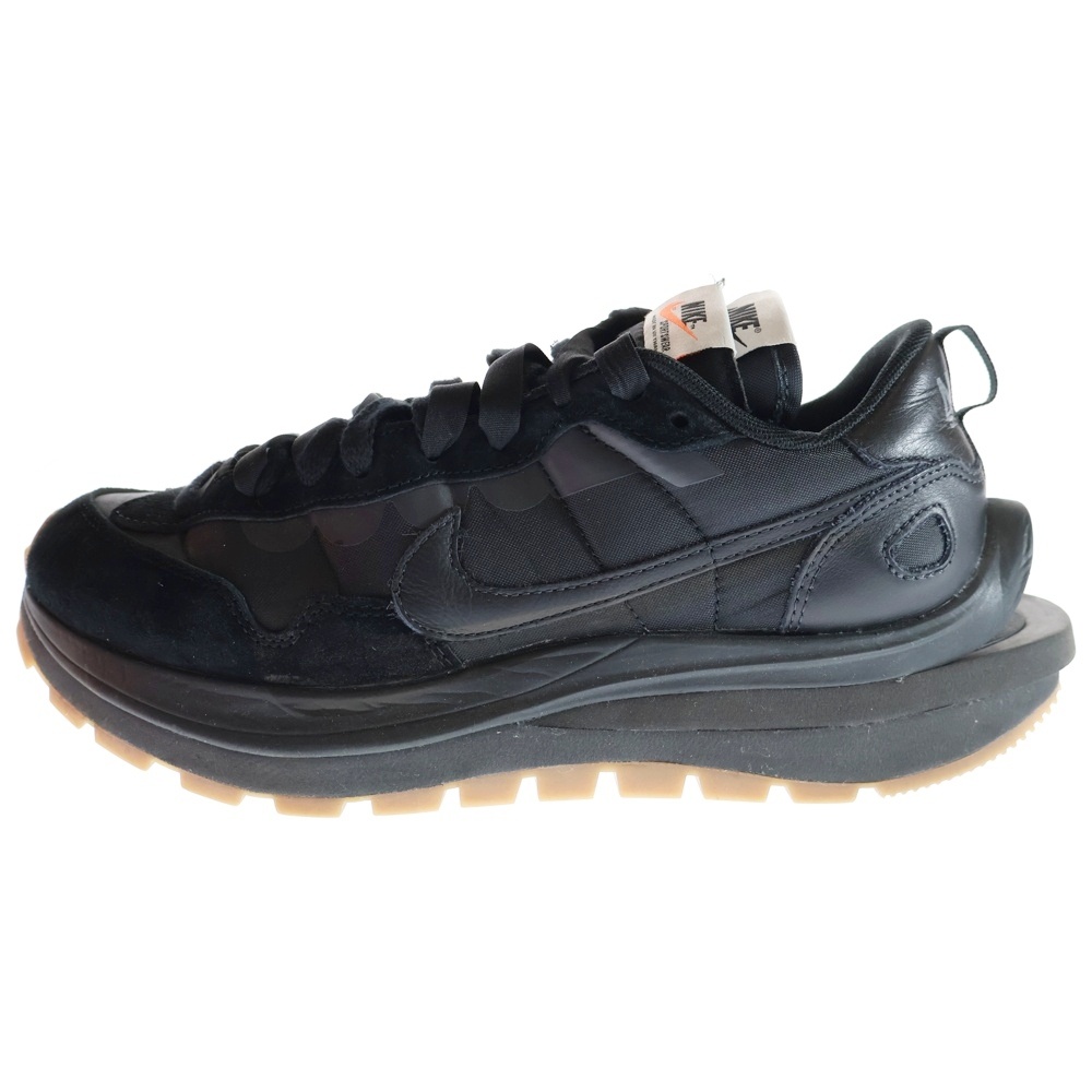 ×SACAI VaporWaffle サカイ ヴェイパーワッフル ローカットスニーカー シューズ 26.5cm ブラック DD1875-001 Sランク