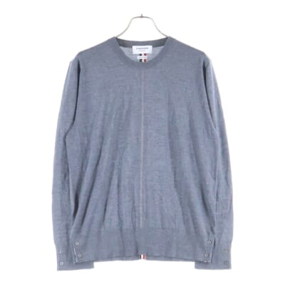 クルーネックニット ウールセーター グレー MKA279A-00014035 Aランク