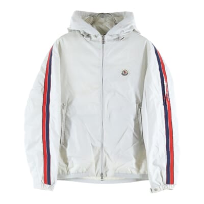 NECKER GIUBBOTTO ネッカージュポット トリコロールラインダウンジャケット フーディー H10911A00005 68352 Aランク