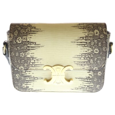 ティーントリオンフ ショルダーバック ホワイト/グレー 188424BF5 Bランク