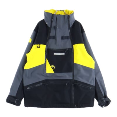 90s STEEPTECH ZIP UP スティープテック ジップアップ イエロー NS62207 Bランク