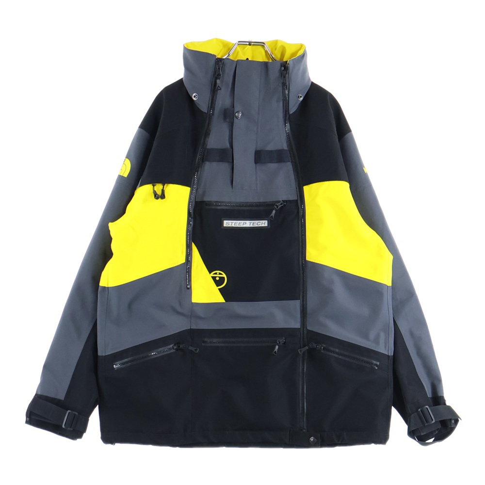 90s STEEPTECH ZIP UP スティープテック ジップアップ イエロー NS62207 Bランク