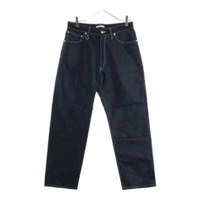 ステッチデザイン ストレートパンツ ブラック UE-242008 Bランク