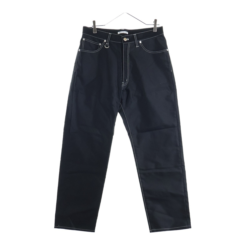 ステッチデザイン ストレートパンツ ブラック UE-242008 Bランク