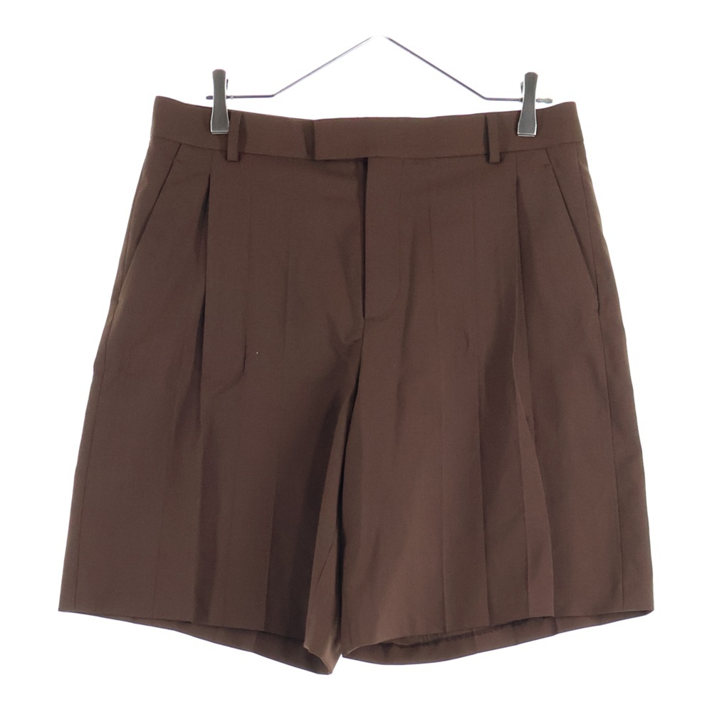 ウール1タックトラウザーショーツ パンツ ブラウン VV0RDB286DP Bランク