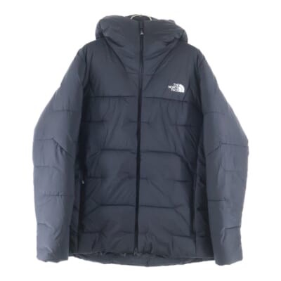 RIMO JACKET ライモ ナイロン パファーフーデッドジャケット レッド/ブラック NY81905 Bランク