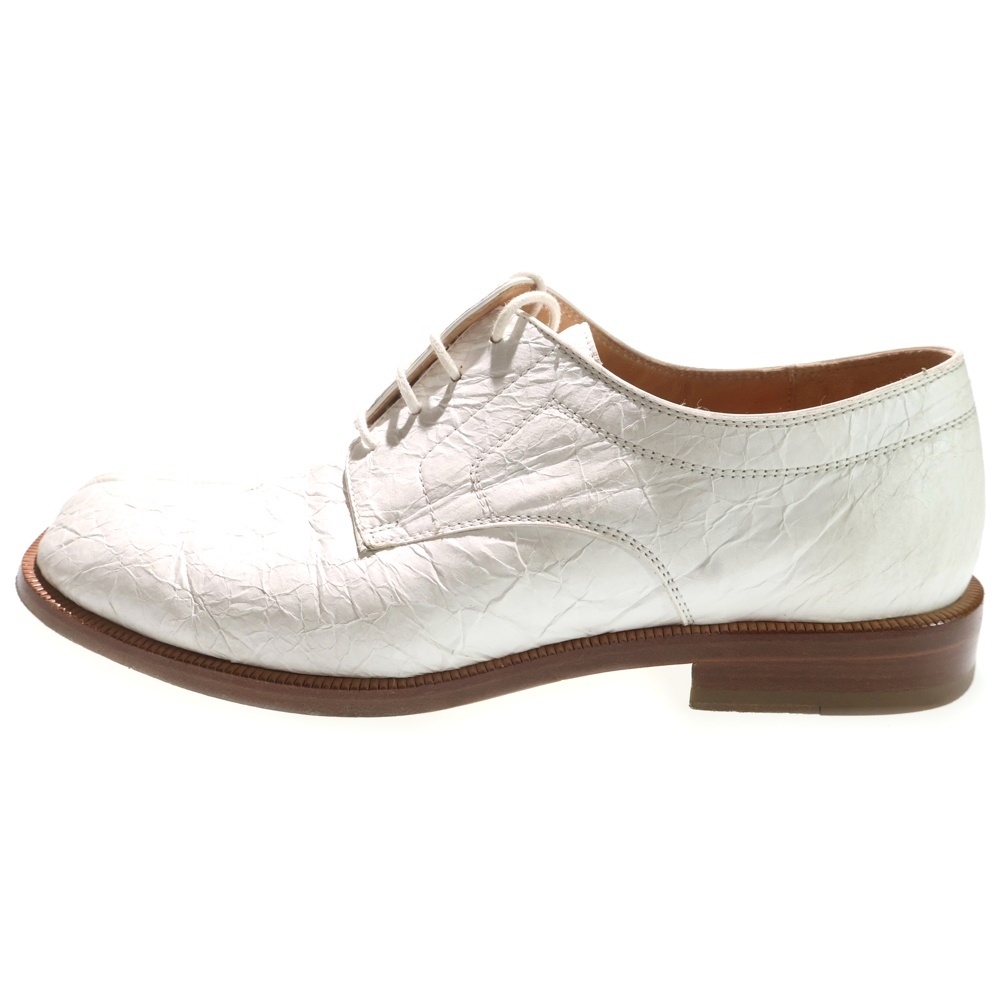 TABI 足袋レザーシューズ ローカットシューズ ホワイト S57WQ0171 Bランク