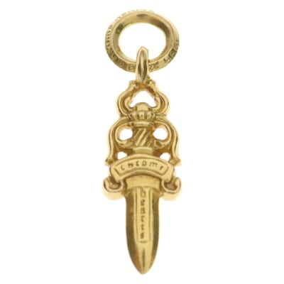 22k #5DAGGER #5ダガーチャーム ペンダントトップ ゴールド Bランク