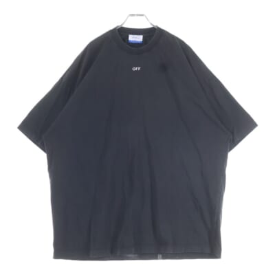 グラフィック半袖Tシャツ カットソー ブラック OMAA161C99JER002 Bランク