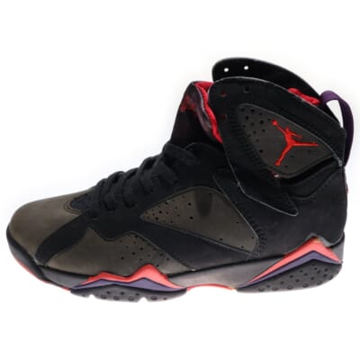 【観賞用】1992年 AIR JORDAN 7 OG RAPTORS エアジョーダン7 OG ラプターズ ハイカットスニーカー ブラック/レッド US10/28cm 130014-060 Aランク