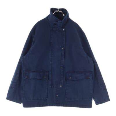 25SS V.Herringbone Duster Vヘリンボーンダスター ワークジャケット デニム インディゴ 2503-8004-83-022 Bランク