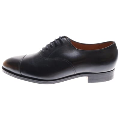 CITY シティ カーフレザー ストレートチップ ローカットシューズ 革靴 ブラック 2466 Bランク