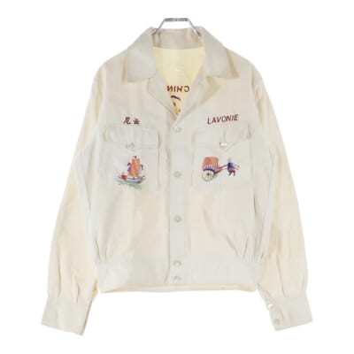 キス × Otakara NYC Denim Apollo Shirt オタカラNYC デニムアポロ長袖