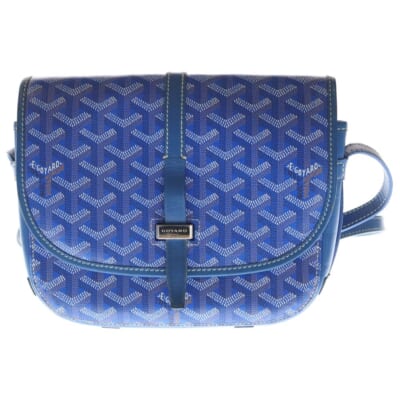 ベルヴェデーレ PM レザーショルダーバッグ ブルー Bランク