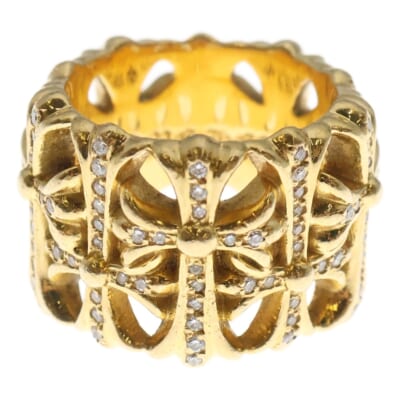 ザ ビンゴブラザーズ K24 全金ピアス 星×月桂樹 左耳 ゴールド