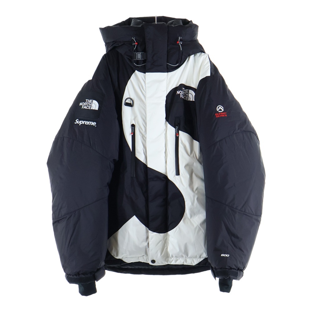 20AW ×THE NORTH FACE S Logo Himalayan Parka ザノースフェイス Sロゴ ヒマラヤン パーカー ダウンジャケット ブラック ND92003I Bランク
