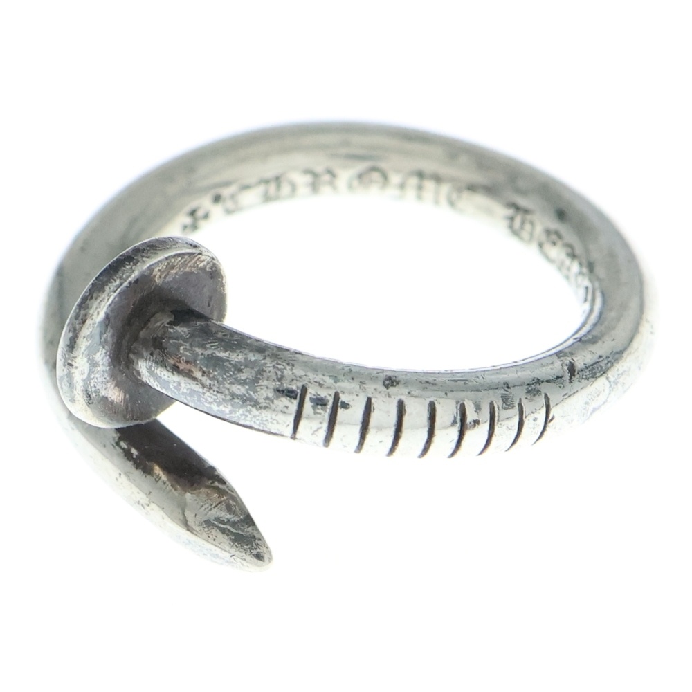 NAIL FLAT/ネイルフラット シルバーリング クロムハーツ NAIL FLAT/ネイルフラット シルバーリング メンズ 7号