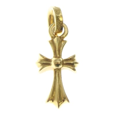 22K CRS BBYFAT ベイビーファットクロス ペンダントトップ ゴールド BCA037 Bランク