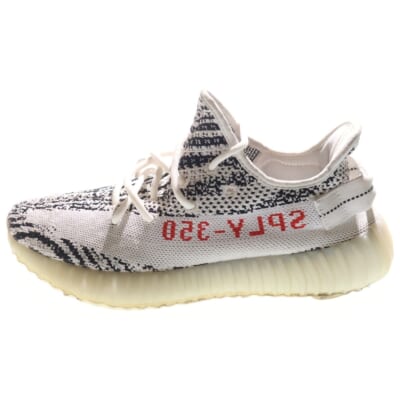 YEEZY Boost 350 V2 Zebra イージーブースト 350V2 ゼブラ ローカットスニーカー ホワイト/ブラック CP9654 Bランク