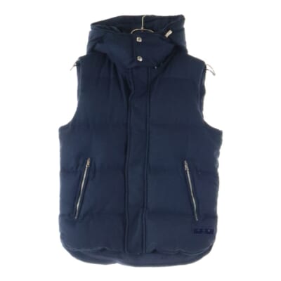   ネイビー ダウンベスト ダイワ ピアサーティナイン TECH ALPINE DOWN VEST ナイロン ダウン