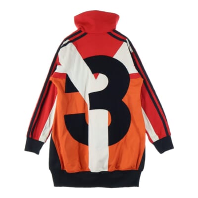 Oversize Varsity Logo Track Jacket オーバーサイズ トラックジャケット オレンジ FJ0331 Bランク