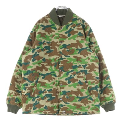 PUZZLE CAMO JACKET パズル カモ ジャケット グリーン/ブラウン Aランク