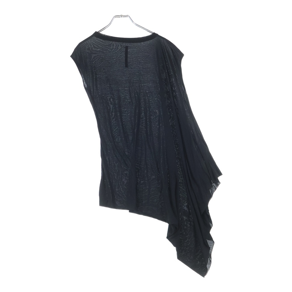 14SS Asymmetric Top アシンメトリー ノースリーブシャツ ブラック レディース LI14S5106-JT Aランク