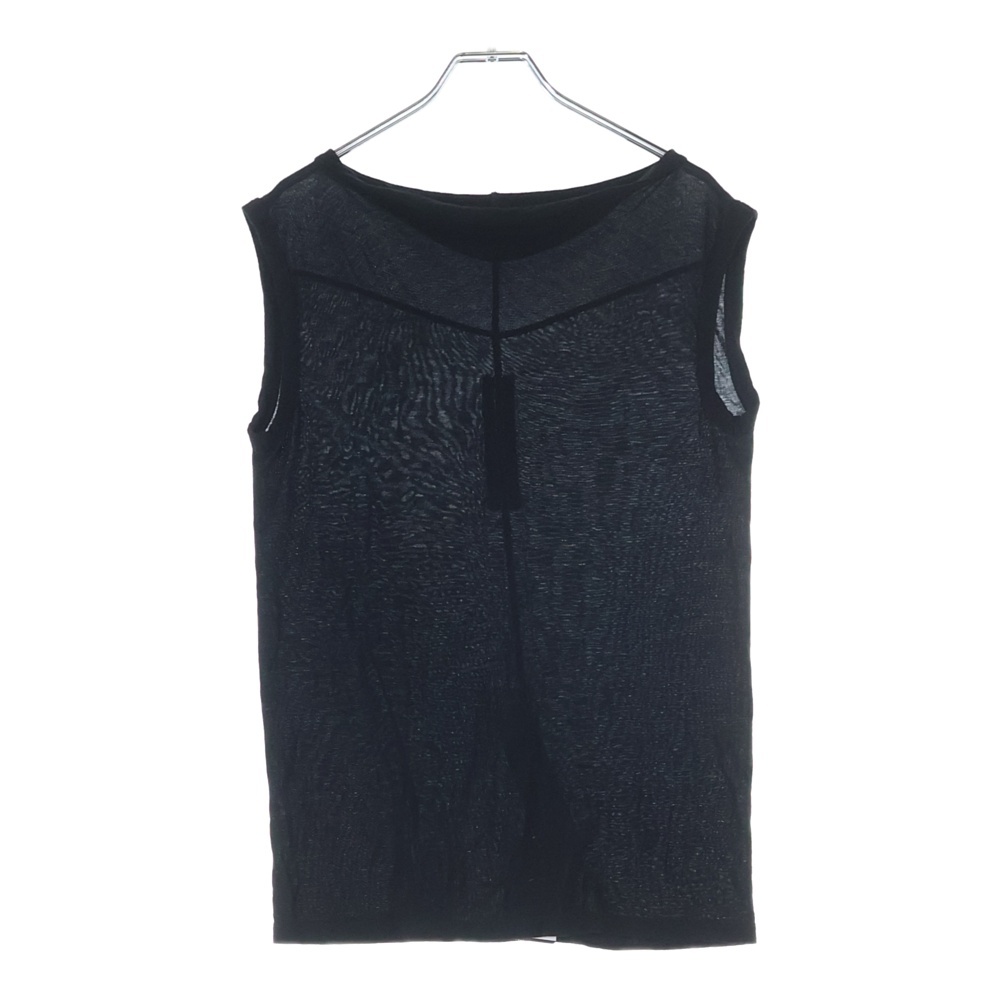 20SS ノースリーブシャツ ブラック RP20S1117-JS Bランク