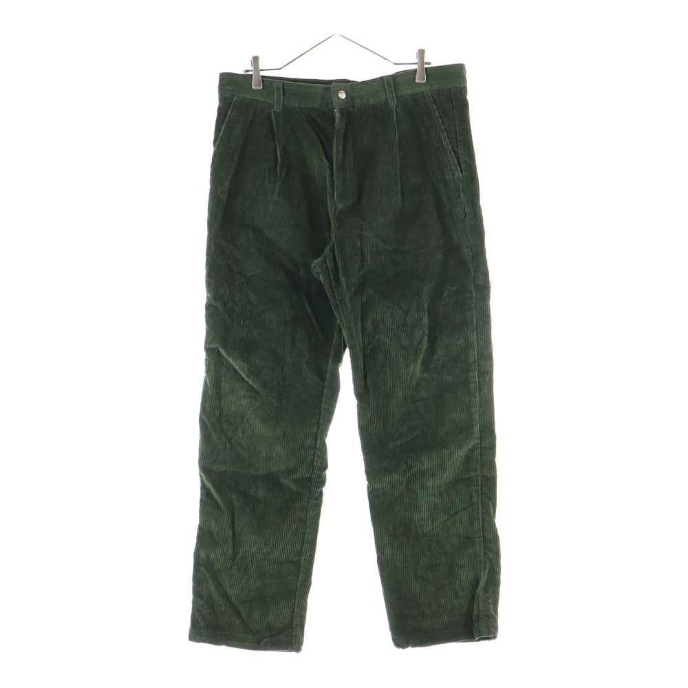コーデュロイパンツ 裾ドローコード グリーン 23-030-060-0011-3-0 Bランク